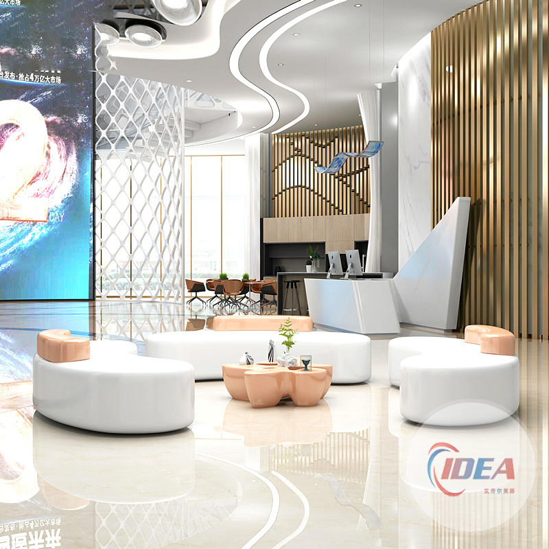 玻璃鋼長(zhǎng)條凳組合兒童樂園休閑座椅休息區(qū)接待處商場(chǎng)戶外公園定制